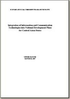 Integration of Information and Communication Technologies into National Development Plans for Central Asian Countries