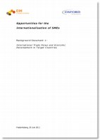 Opportunities for the internationalisation of SMEs Background Document 1: International Trade Flows and Economic Development in Target Countries
