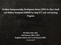 EGM on WIFI. Session 4: Case Studies of Capacity Building Programmes for Entrepreneurs (1)
