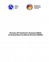 National ICT Competency Standards for Career Executive Service Officers (CESOs)