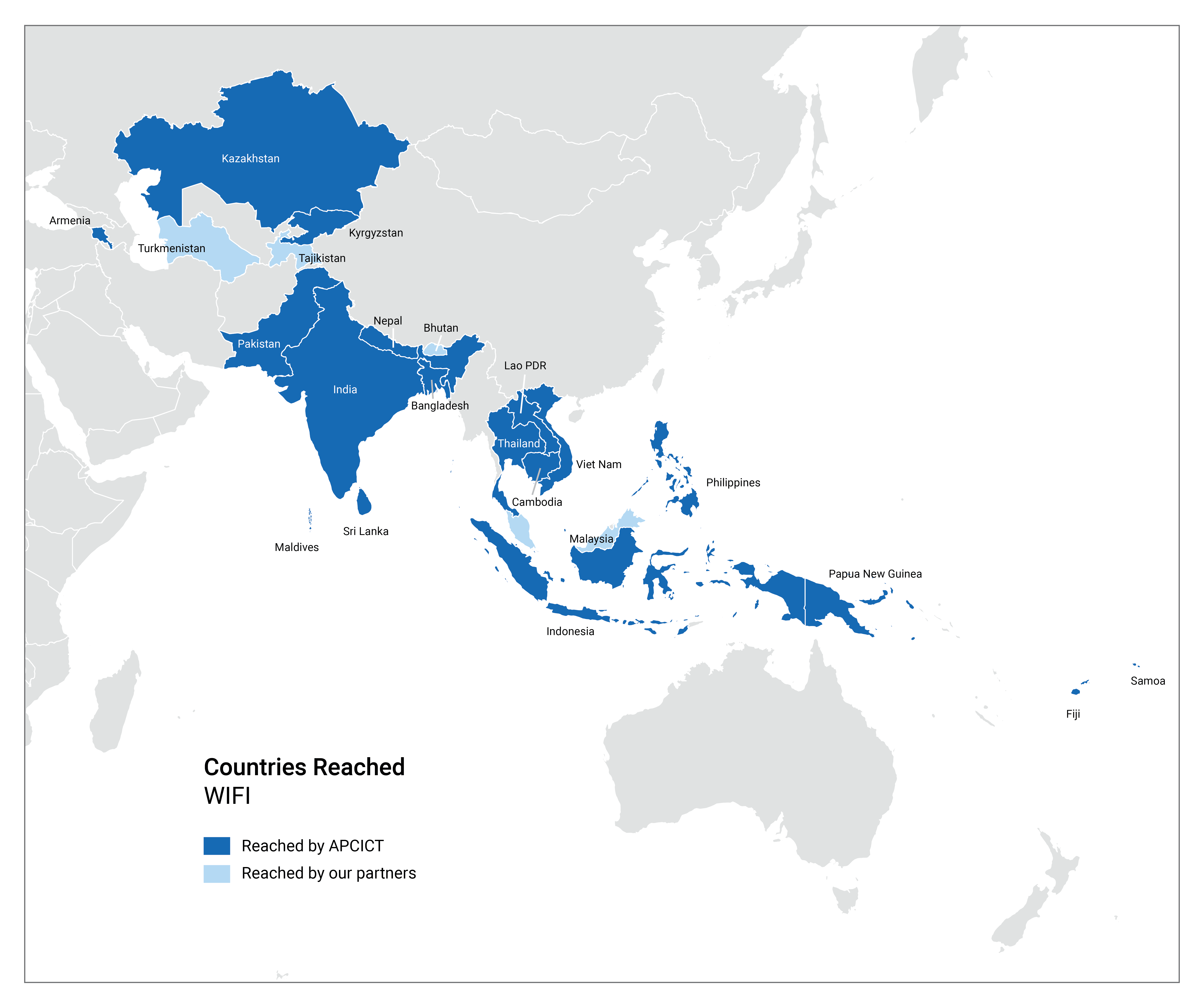 WIFI Reach Map