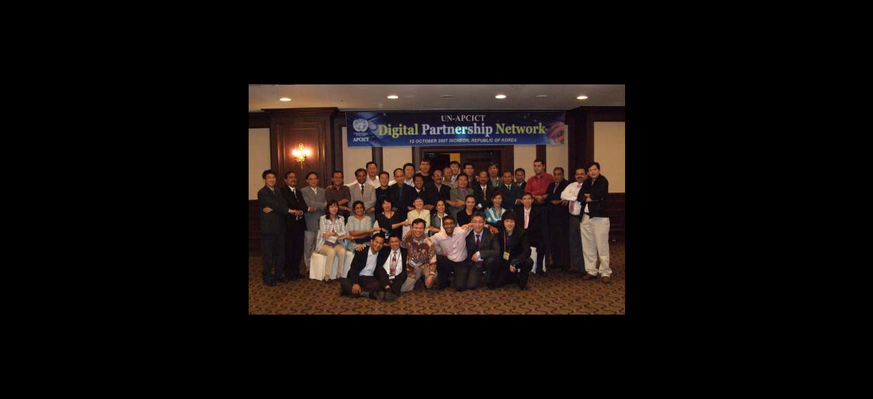 Participants of the Second Regional e-Government Training Workshop at the official soft launch of UN-APCICT’s Digital Partnership Network.