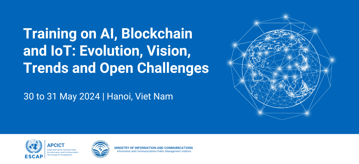 Training on AI, Blockchain and IoT: Evolution, Vision, Trends and Open Challenges