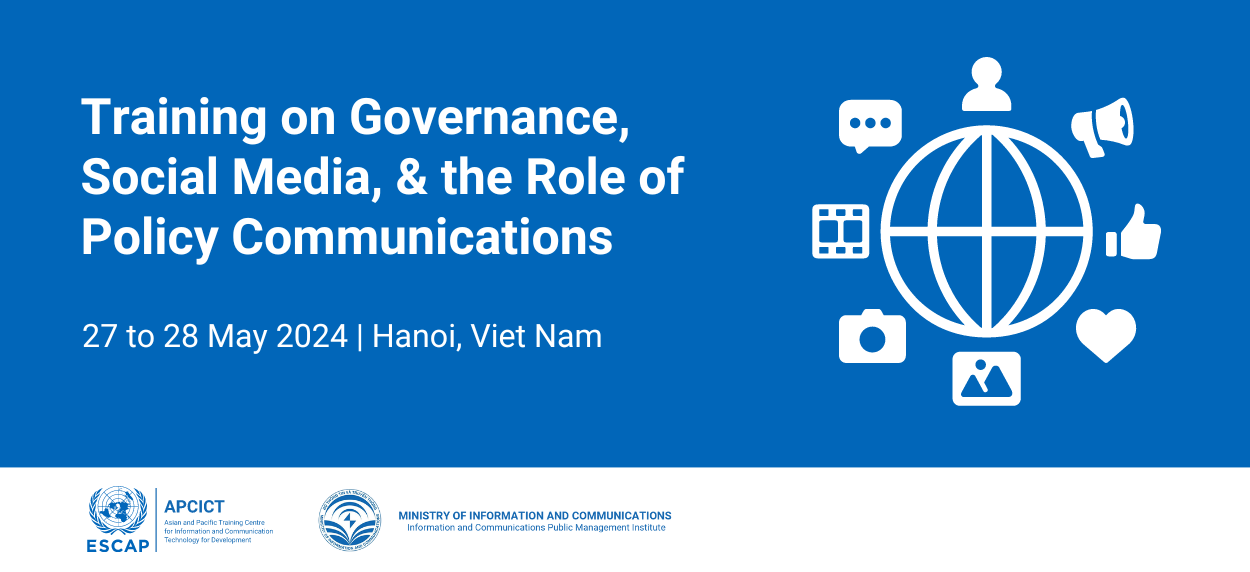 Training on Governance, Social Media, & the Role of Policy Communications