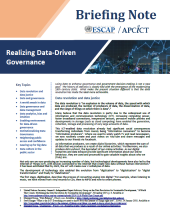 Briefing Note_Realizing Data Driven Governance