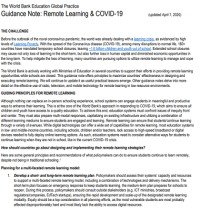 WB COVID-19 Guidance Note